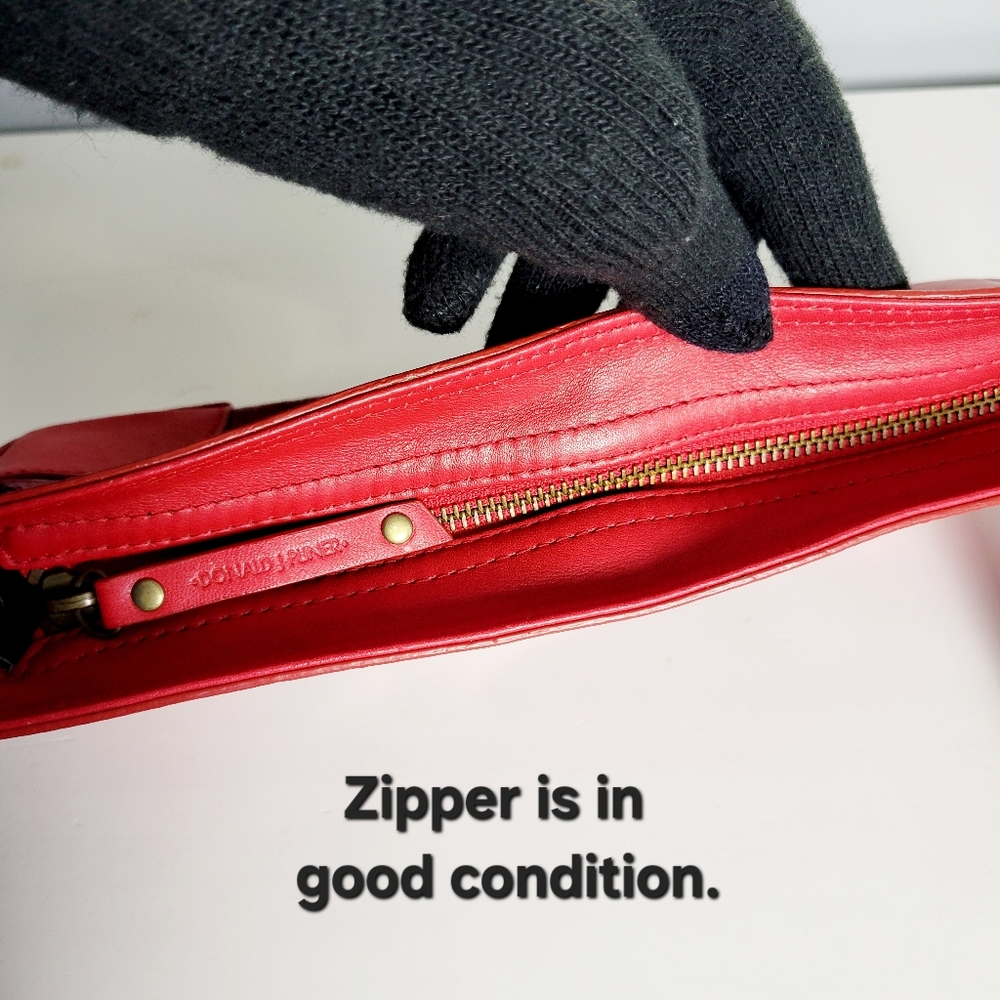 🔥NWT Donald J Pliner Patent Leather Wristlet Clutch - Picture 10 of 16